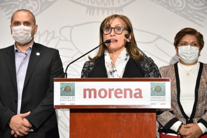 Presumen diputadas de Morena que la 4T avanza en materia tecnológica y aeroespacial
