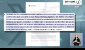 SCJN detalla que el TEPJF se extralimitó al pronunciarse sobre las suspenciones contra la reforma judicial