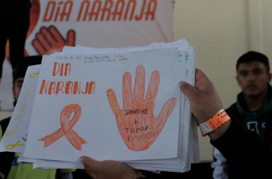 IDET conmemora Día Naranja con activación física en Tocatlán