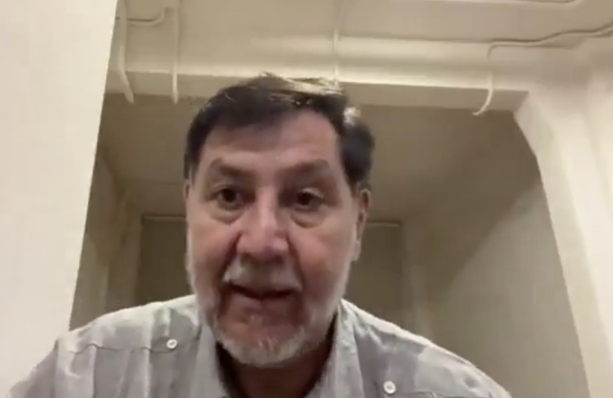 Noroña reprocha a Corral que lo salvaron de la cárcel y lo califica de malagradecido: “me anda critique y critique”, dice