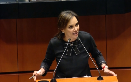 Lilly Téllez, senadora