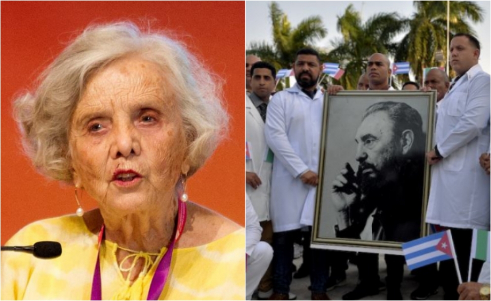 Poniatowska, Alcázar y políticos de la 4T piden el Nobel de la Paz para médicos cubanos