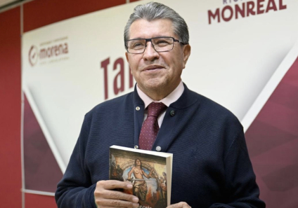 Monreal pide a quienes participen en el proceso de elección de personas juzgadoras leer su libro “Breve historia del Poder Judicial de la Federación”