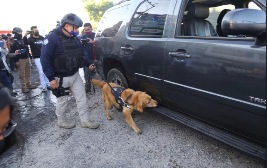 Realiza comuna operativo de seguridad en la Central de Abastos