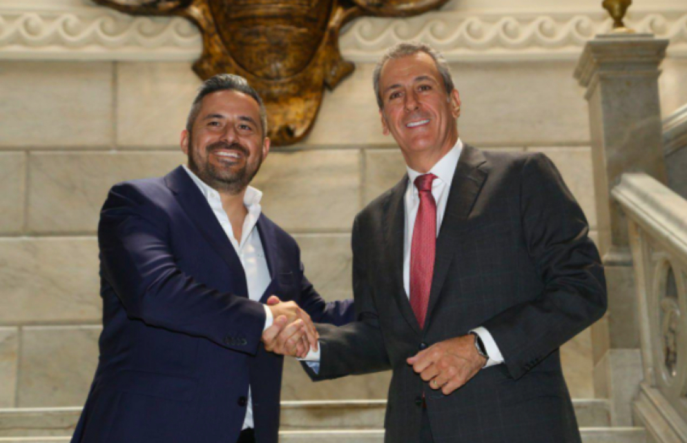 Se realiza el primer encuentro entre Adán Domínguez y Pepe Chedraui