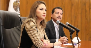 Paola Angón y Luis Alberto Arriaga