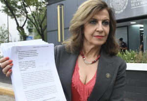 María Elena Pérez-Jaén presenta 35 denuncias penales contra Nahle por irregularidades en cuentas públicas relacionadas con Dos Bocas