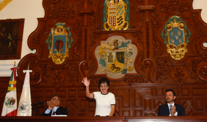 Lilia Cedillo presenta su Cuarto Informe de Labores y rinde protesta para el periodo 2025-2029