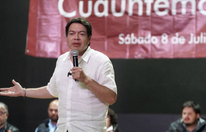Mario Delgado acusa que detrás de la oposición “están los mismos de siempre”