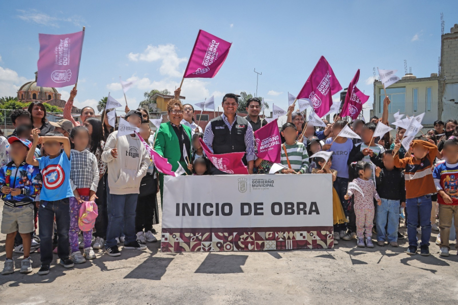 Construyen nuevo parque de la niñez en Cuautlancingo; Omar Muñoz celebra consulta ciudadana para hacer la obra
