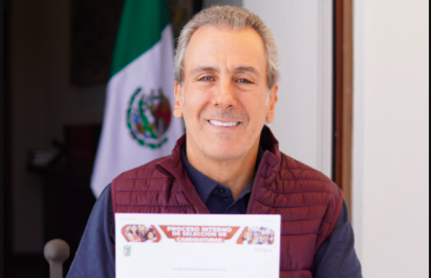 Pepe Chedraui se registra como aspirante a la alcaldía de Puebla con Morena