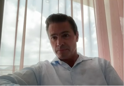 EPN rechaza vínculos con empresarios israelíes por software Pegasus; confirma que no regresará a México