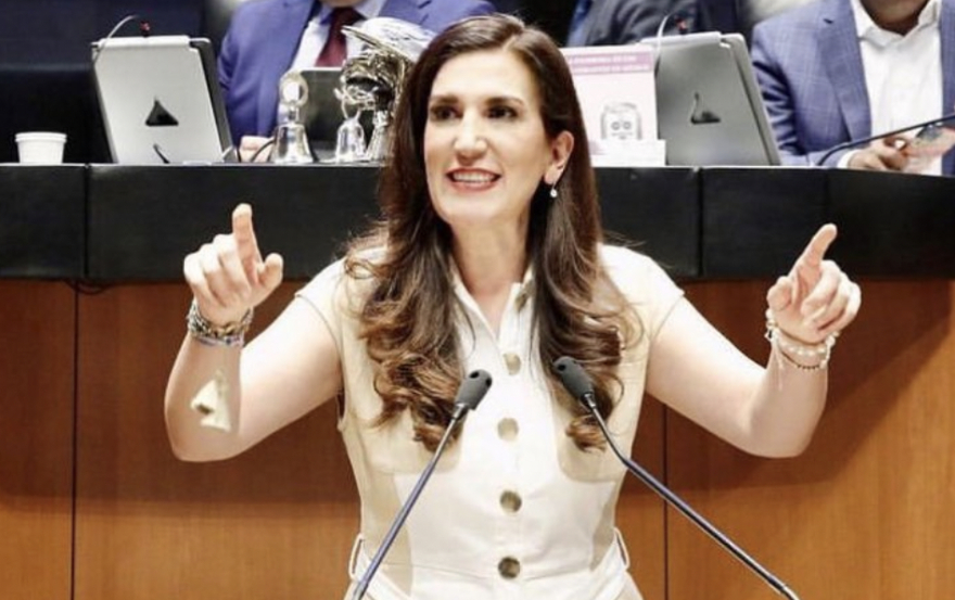 Kenia López Rabadán advierte que AMLO está más obsesionado con la oposición en lugar de combatir al crimen