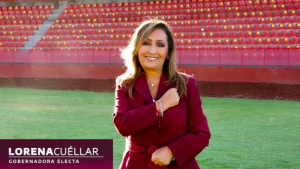 Gobernadora de Tlaxcala Lorena Cuellar da positivo a Covid-19
