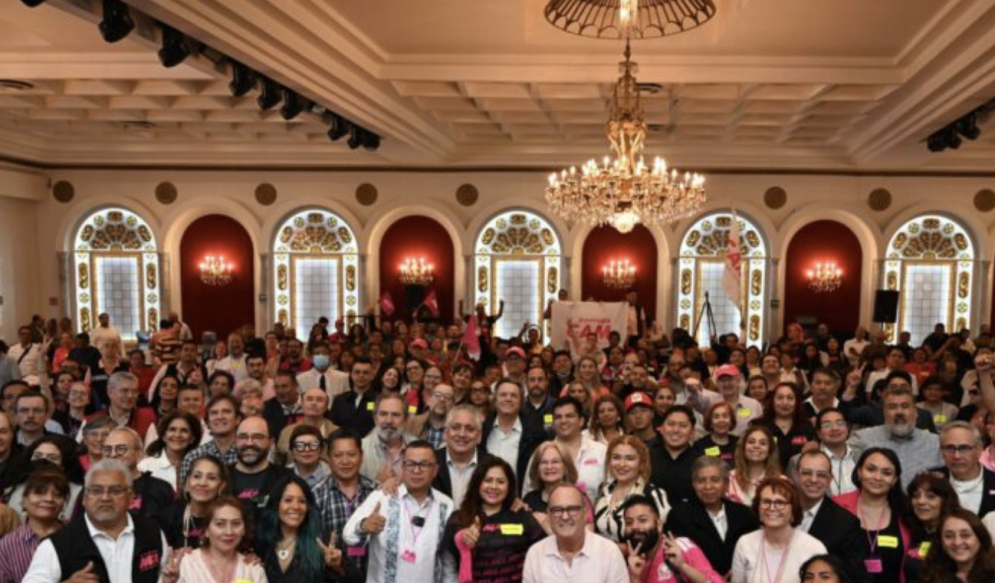 Somos México avanza en la CDMX y ya instaló su primer comité en la capital
