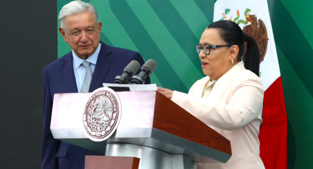 Rosa Icela será representante de México en EU para el combate al tráfico de armas y fentanilo