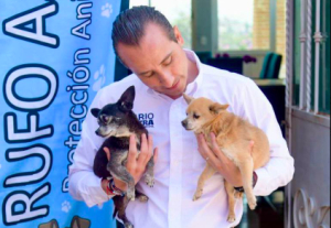 Mario Riestra anunció su propuesta de crear de 10 parques caninos