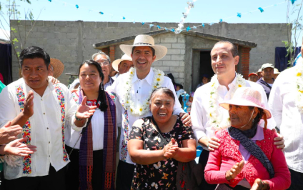 Administración de Lalo Rivera pone en marcha pozo de agua para Canoa