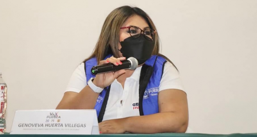 Genoveva Huerta, dirigente del PAN Puebla