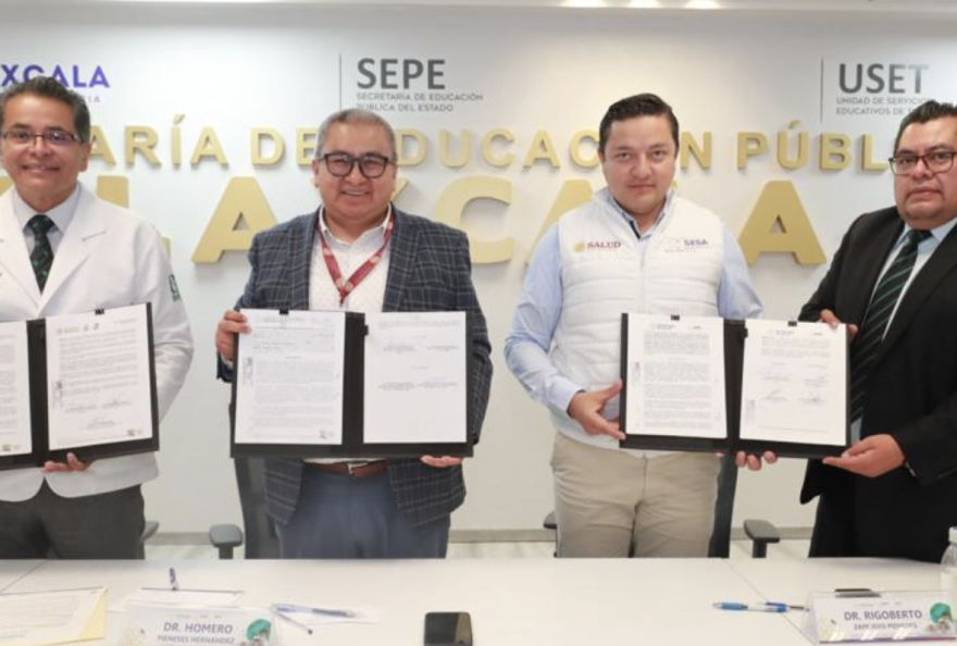 SEP y Secretaría de Salud firman convenio para apoyar en materia de educación hospitalaria a pacientes menores de edad