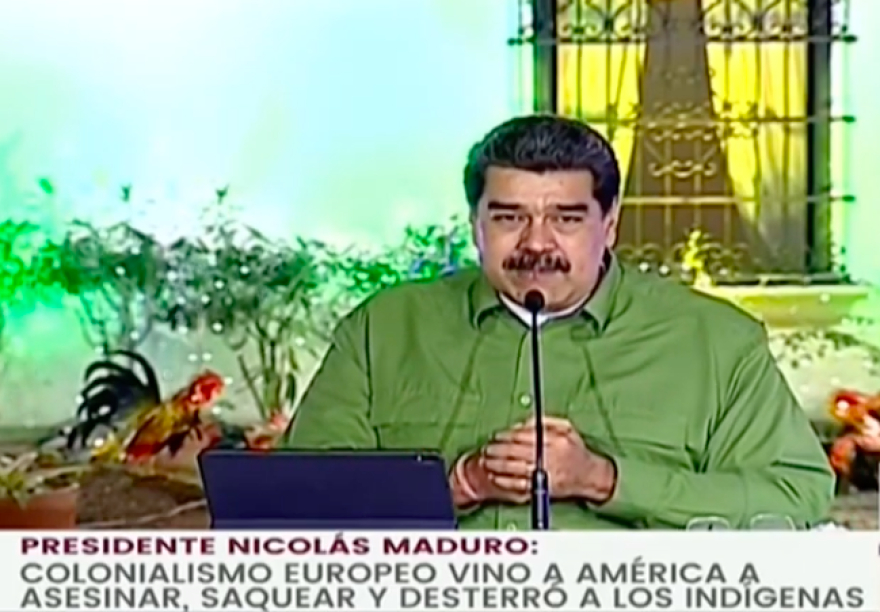 Maduro también reclama a España disculpas por la “conquista” y defiende a AMLO de Aznar