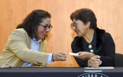 Directora de la Facultad de Arquitectura realiza su cuarto Informe de Labores