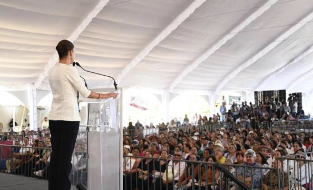 Sheinbaum sale en respaldo de AMLO por polémica colecta a favor del régimen cubano