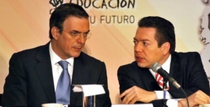 Marcelo Ebrard y Mario Delgado