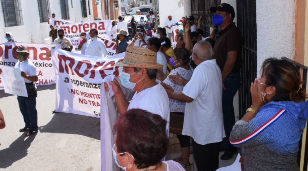 Diputados y militantes renuncian a Morena en Campeche; denuncian que Layda Sansores es un peligro para todos
