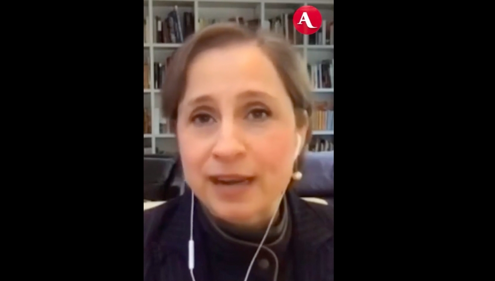 Carmen Aristegui califica como preocupante la idea de AMLO de desaparecer el IFT, INE, e INAI