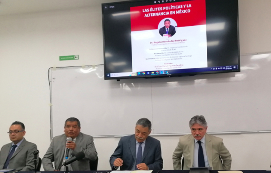 En el ICGDE imparten la ponencia “Las élites políticas de la alternancia en México”