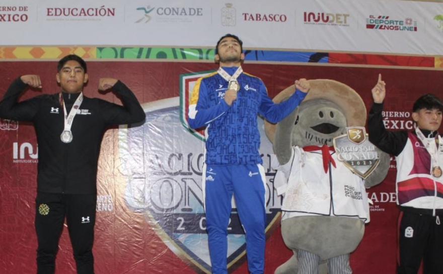 Destacan atletas de Tlaxcala en nacionales de la CONADE; se logran 3 medallas