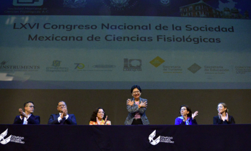 Inauguran el LXVI Congreso Nacional de la Sociedad Mexicana de Ciencias Fisiológicas