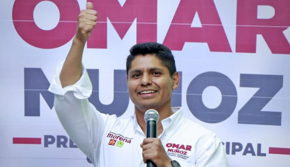 Omar Muñoz, con un proyecto ciudadano que busca irrumpir desde Cuautlancingo