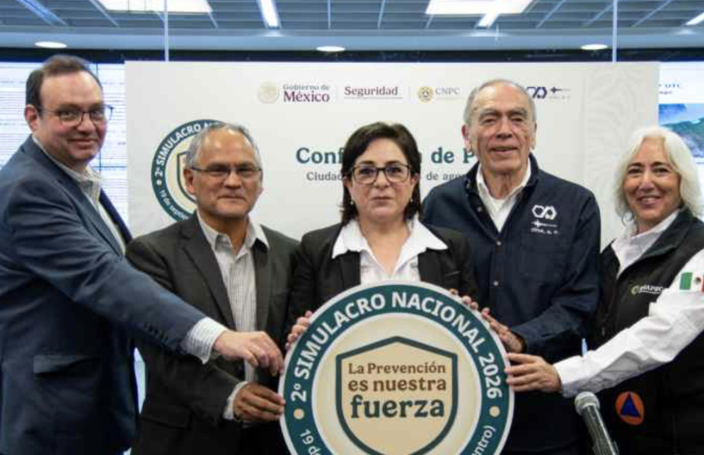 Anuncian segundo simulacro nacional el próximo 19 de septiembre