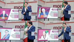 Mario Delgado exhibe a Monreal por ser la corcholata que más ha gastado en el proceso interno de Morena