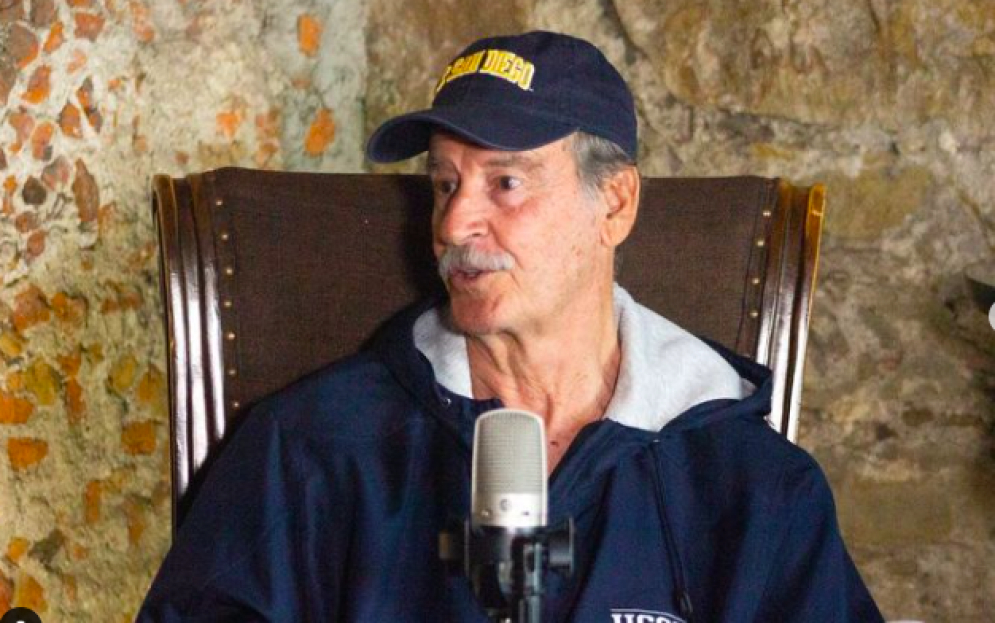 Vicente Fox pide que ya le apliquen el polígrafo a AMLO