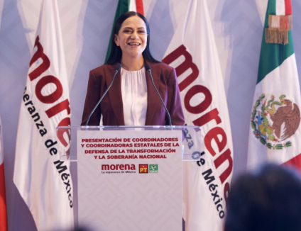 Presume Morena “proceso transparente” para elegir a sus “coordinadores” en Aguascalientes, Campeche, Colima, Querétaro y Sinaloa