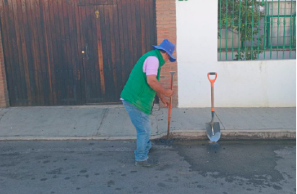 CAPAMH refuerza acciones de mantenimiento y mejora en la red hídrica y vialidades de Huamantla