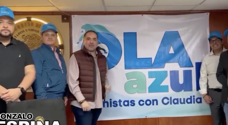 Presuntos panistas impulsan movimiento “Ola Azul” para apoyar a Sheinbaum: “Claudia es más panista que Xóchitl”, dicen