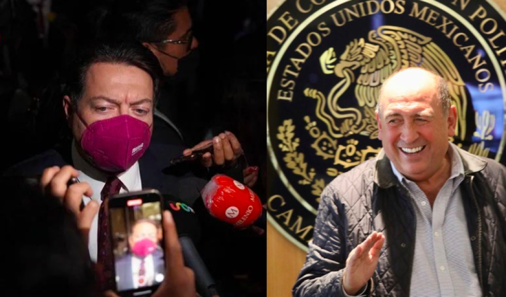 Rubén Moreira ridiculiza a Mario Delgado: “Reforma Eléctrica fue desechada por tu torpeza”