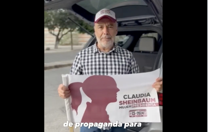 INE cepilla publicaciones de Alfonso Ramírez Cuéllar a favor de Sheinbaum por violar la ley electoral