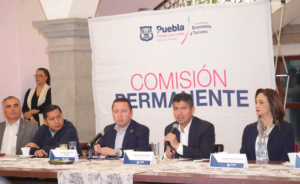 La Comisión Permanente por Puebla sostiene sesión de trabajo coordinado