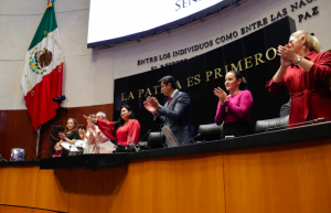 Asume Ana Lilia Rivera la Presidencia de la Mesa Directiva del Senado de la República
