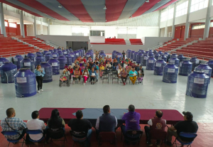 Entregan apoyos del programa “Tinacos para tu vivienda” en Tlaxcala