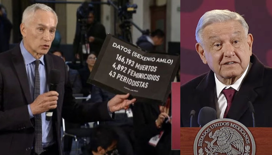 Jorge Ramos tunde a AMLO en su mañanera por inseguridad: “No puede presentar 81 mexicanos muertos diarios como un éxito”   