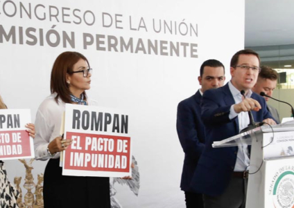 PAN exige a Cuitláhuac que se separe de CENEGAS por acusaciones de corrupción en la ASF