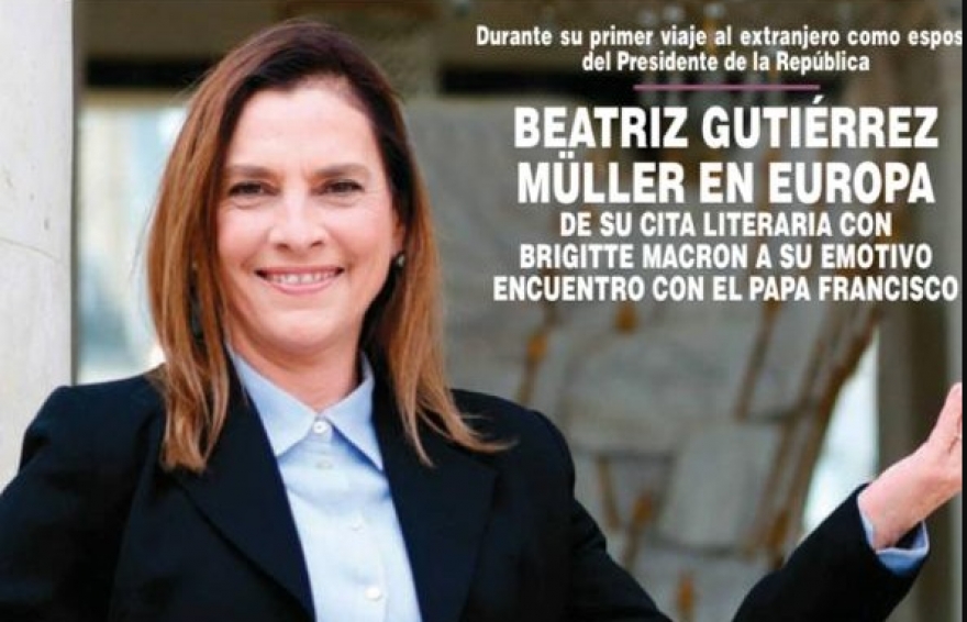 Beatriz Gutiérrez Müller en ¡Hola!