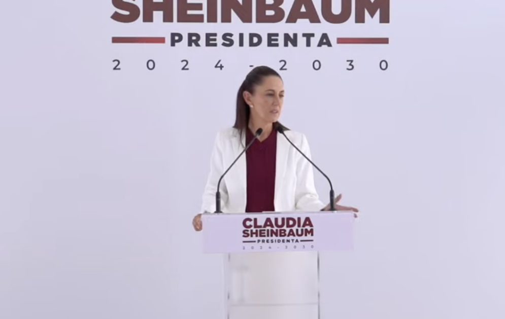 Sheinbaum asegura que las encuestas que aplicó Morena revelan que se necesita la reforma al poder judicial