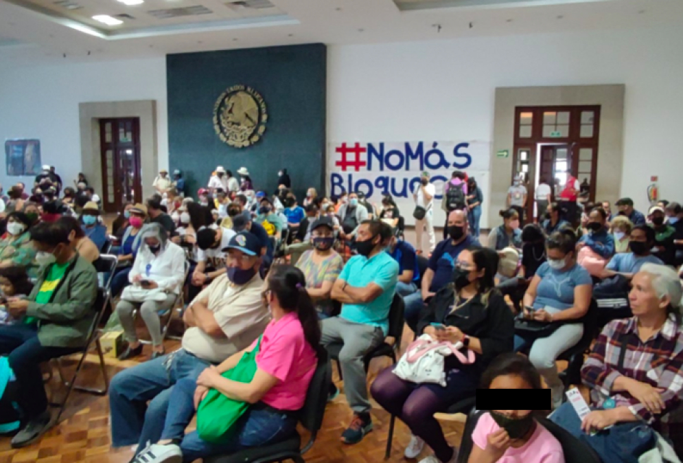 Usan Centro Cultural Los Pinos para eventos a favor del régimen cubano